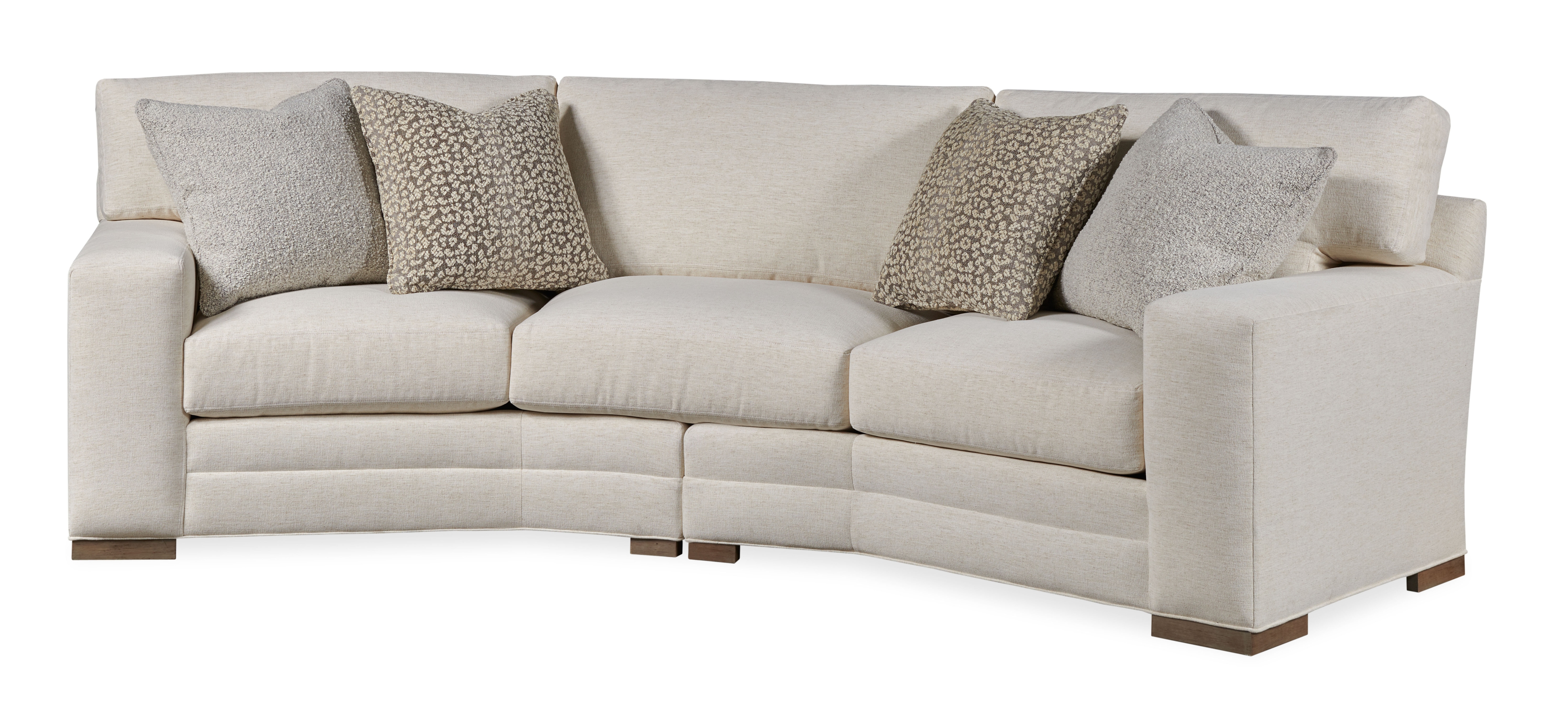 2 Piece Wedge Sectional