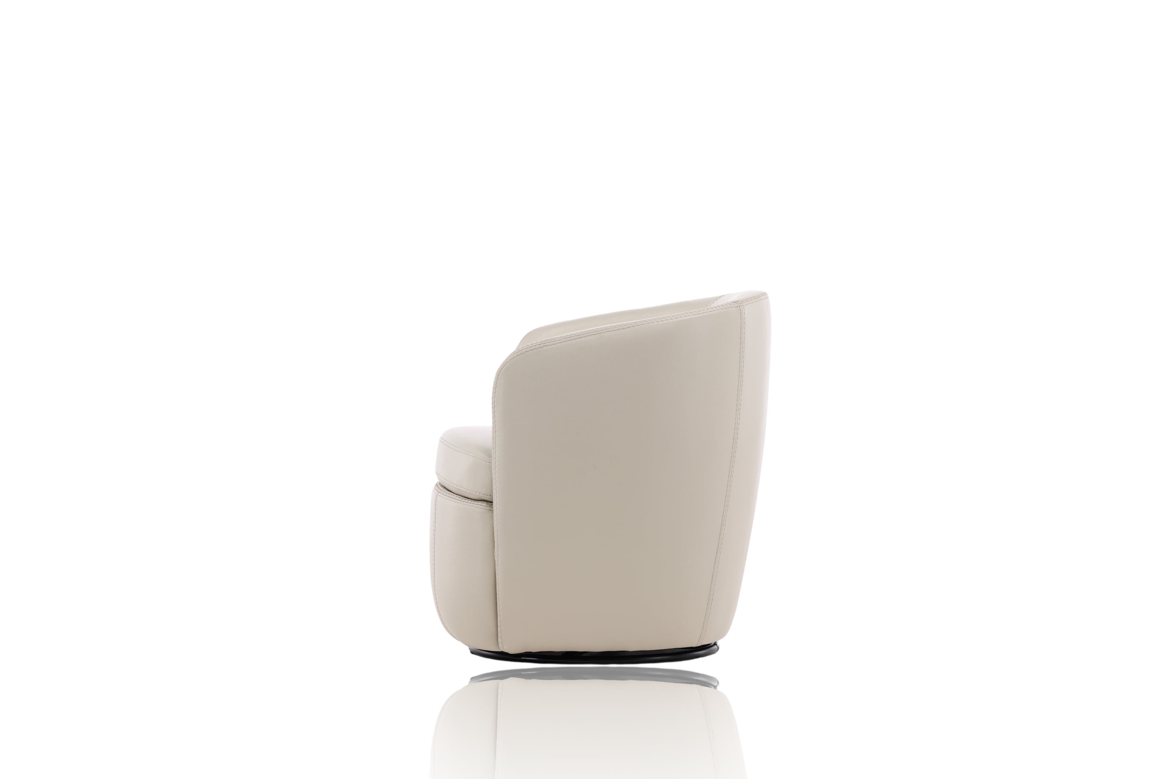 Swivel Barrel Chair