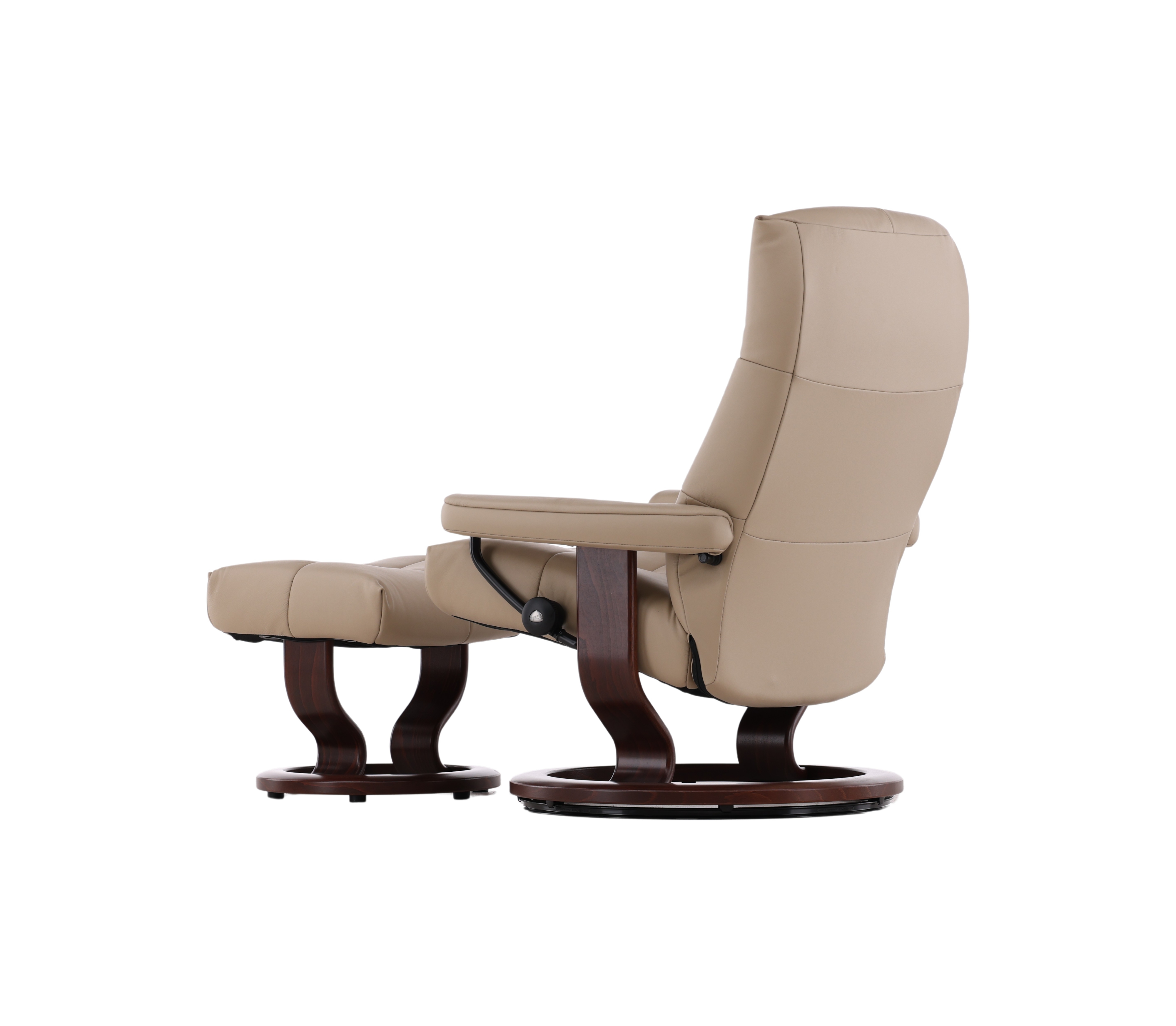 Stressless by Ekornes David Chair & Ottoman