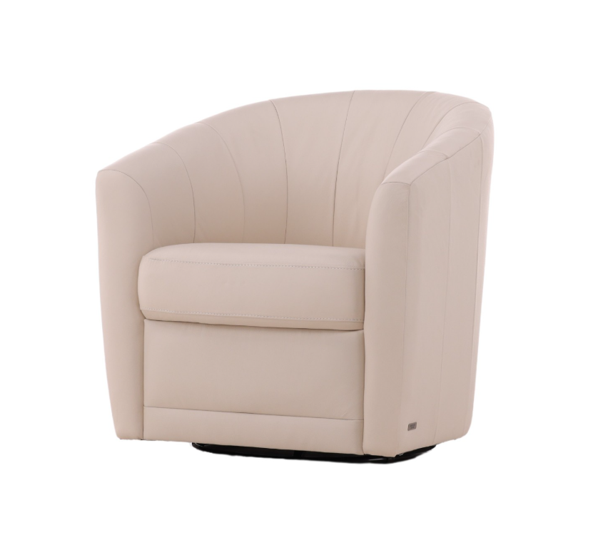 Swivel Barrel Chair