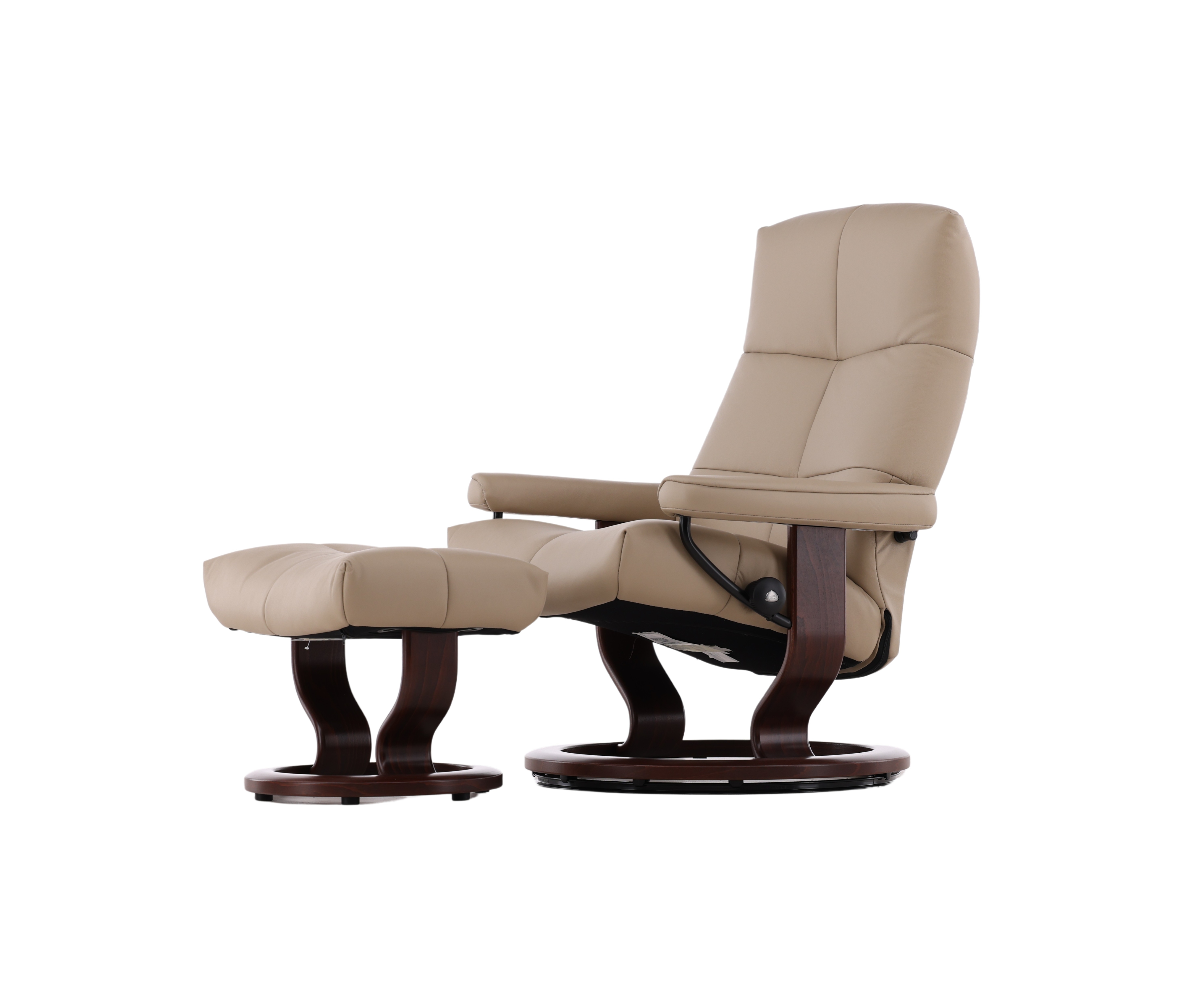 Stressless by Ekornes David Chair & Ottoman