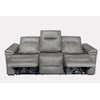 Luxfort Home New York Leather Power Reclining Sofa