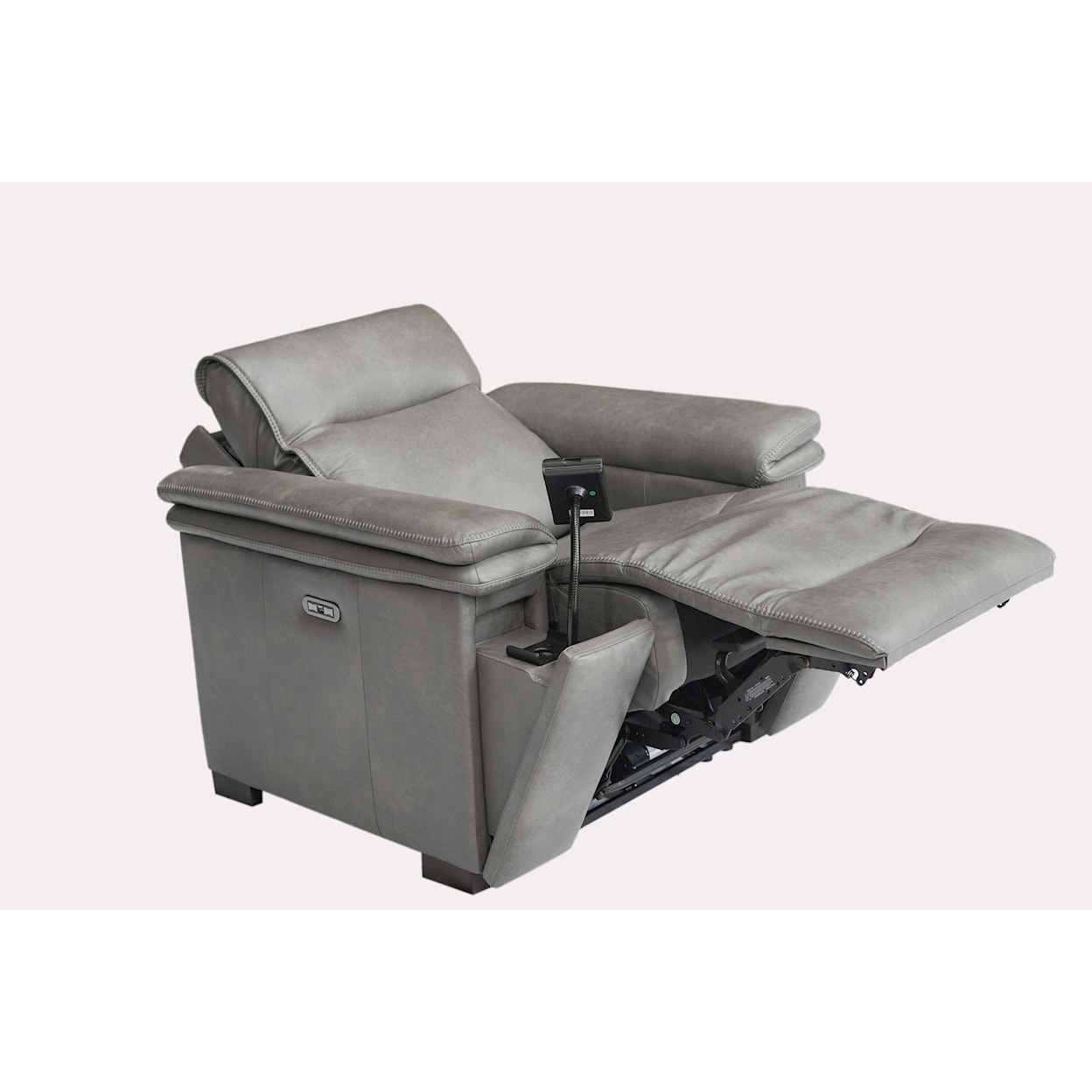 Luxfort Home New York Leather Power Recliner