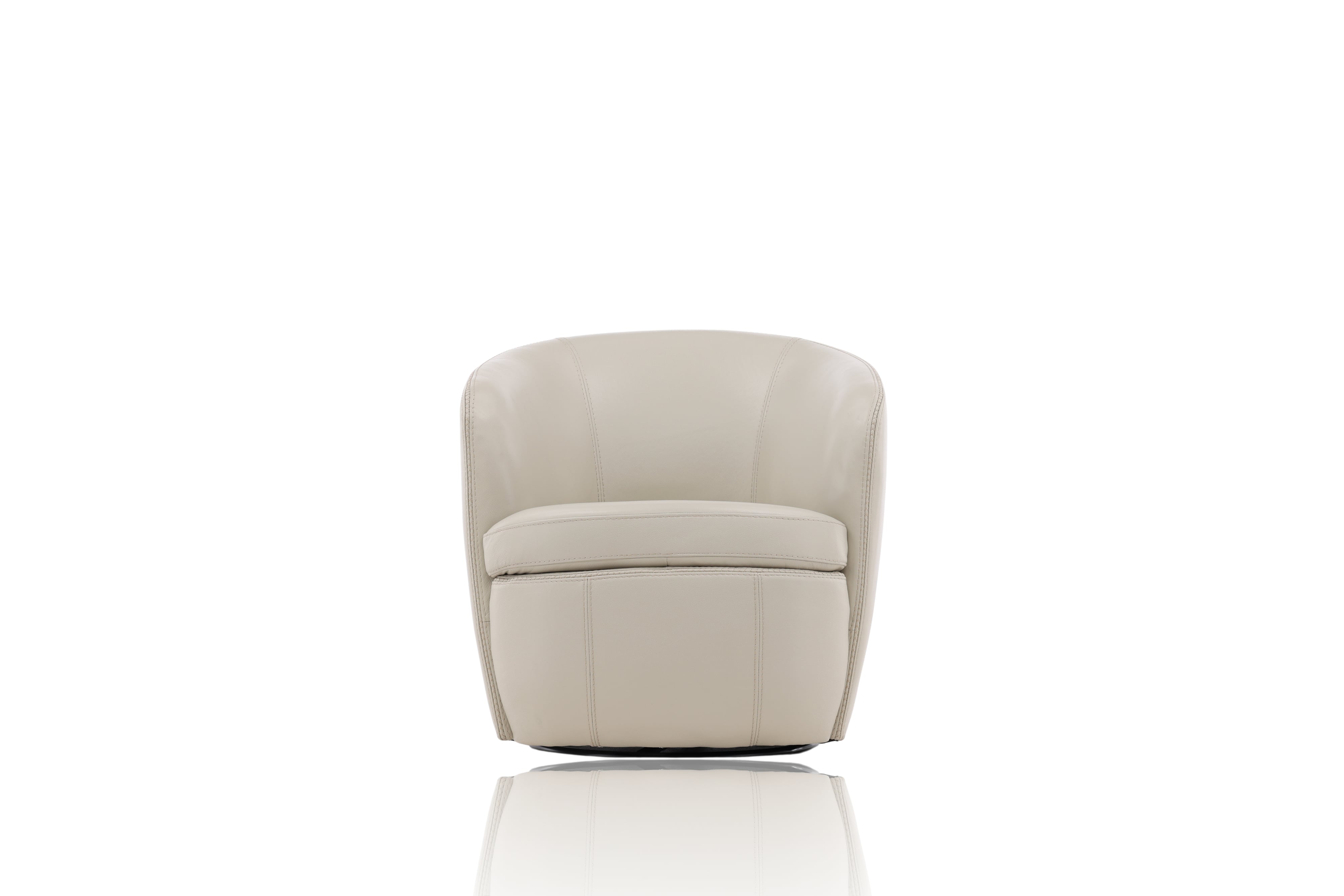 Swivel Barrel Chair