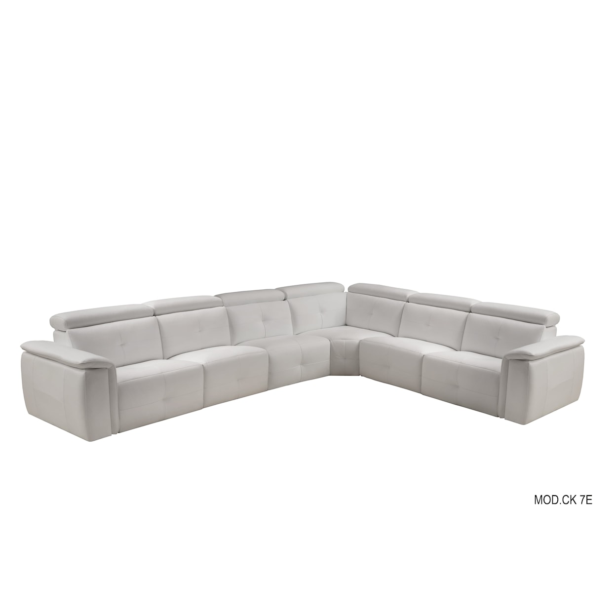Chateau D'Ax CK7E L-Shaped Sectional with Power Footrests