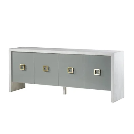 Monarch Contemporary 4-Door Credenza