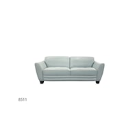 Stationary Sofa w/ Flared Arms