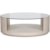 Vanguard Furniture Axis Cocktail Table with Glass Top
