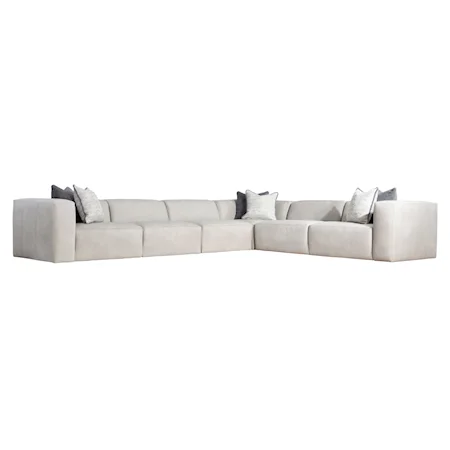 4-Piece Leather Sectional