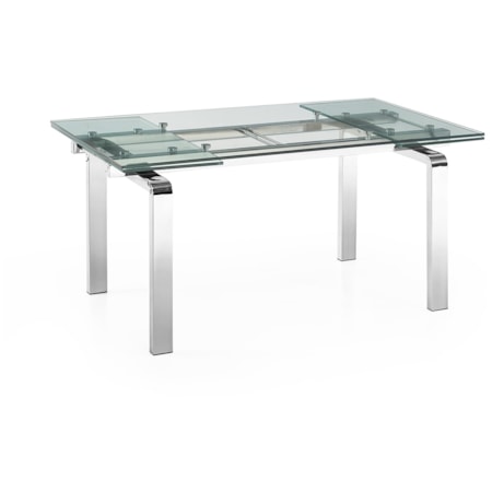 Cloud Glass Extension Table
