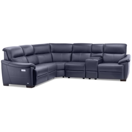 Potenza L-Shaped Curved Sectional