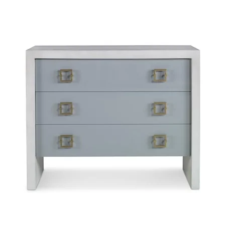 Monarch Contemporary 3-Drawer Chest