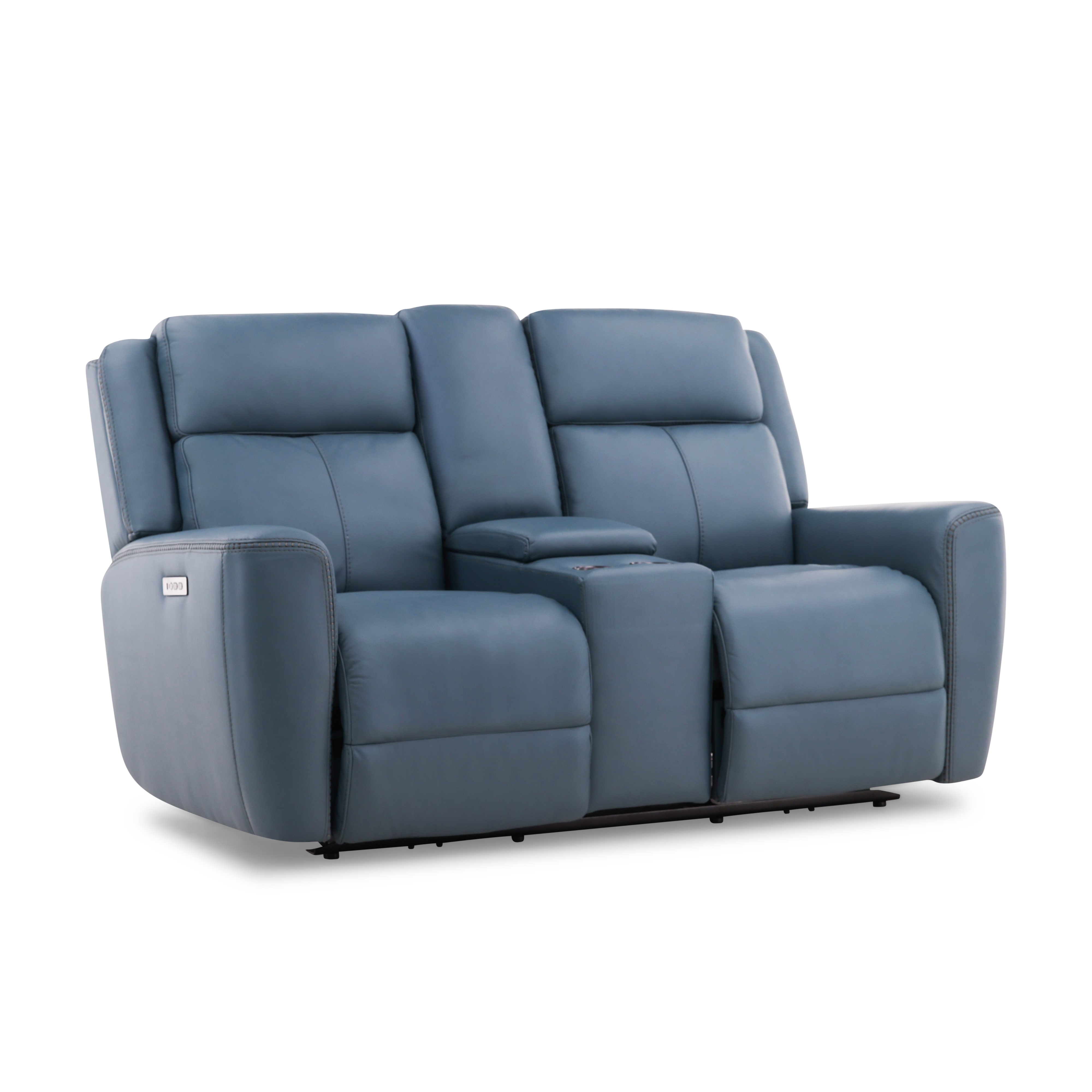 Power Loveseat with Console