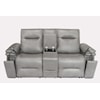 Luxfort Home New York Leather Power Reclining Loveseat