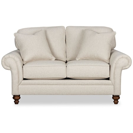 Rolled Arm Loveseat