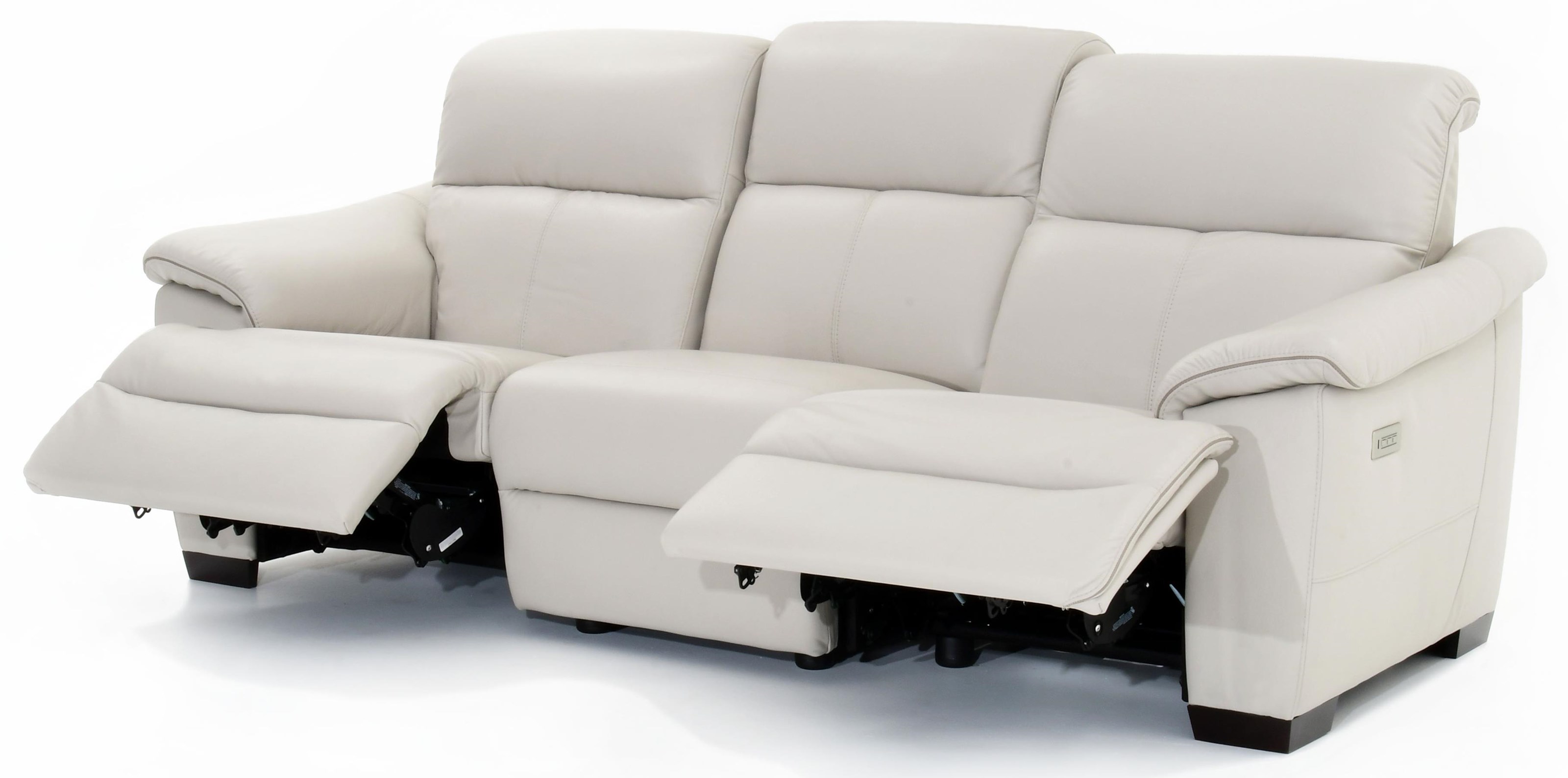 Natuzzi Editions Potenza Wall Hugger Power Reclining Sectional