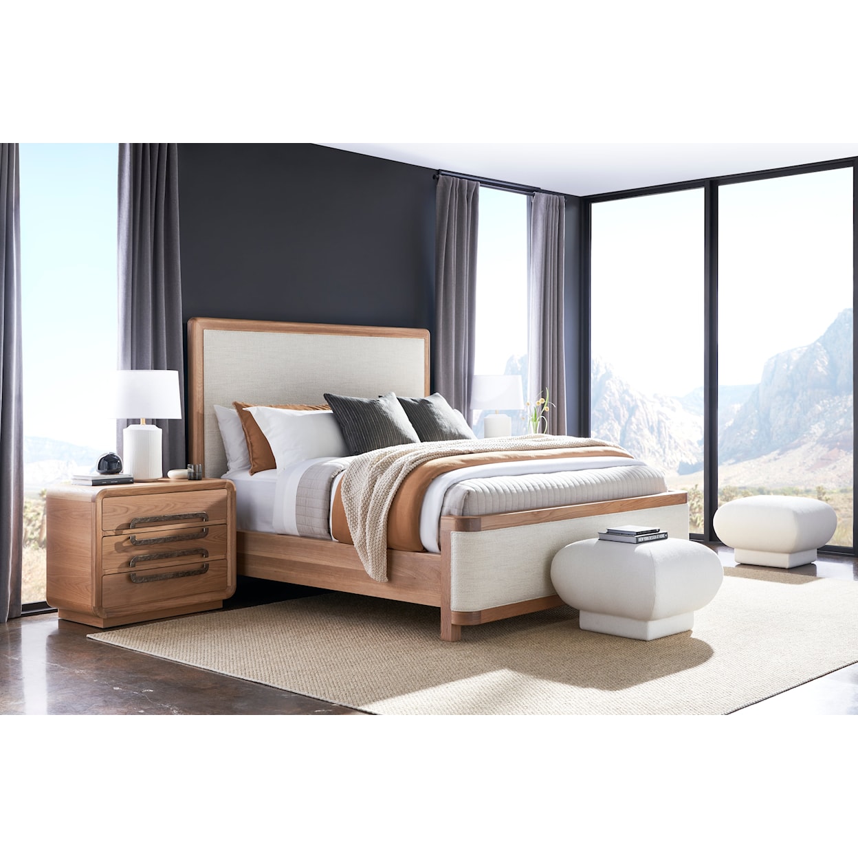 Vanguard Furniture Form King Upholstered Bed