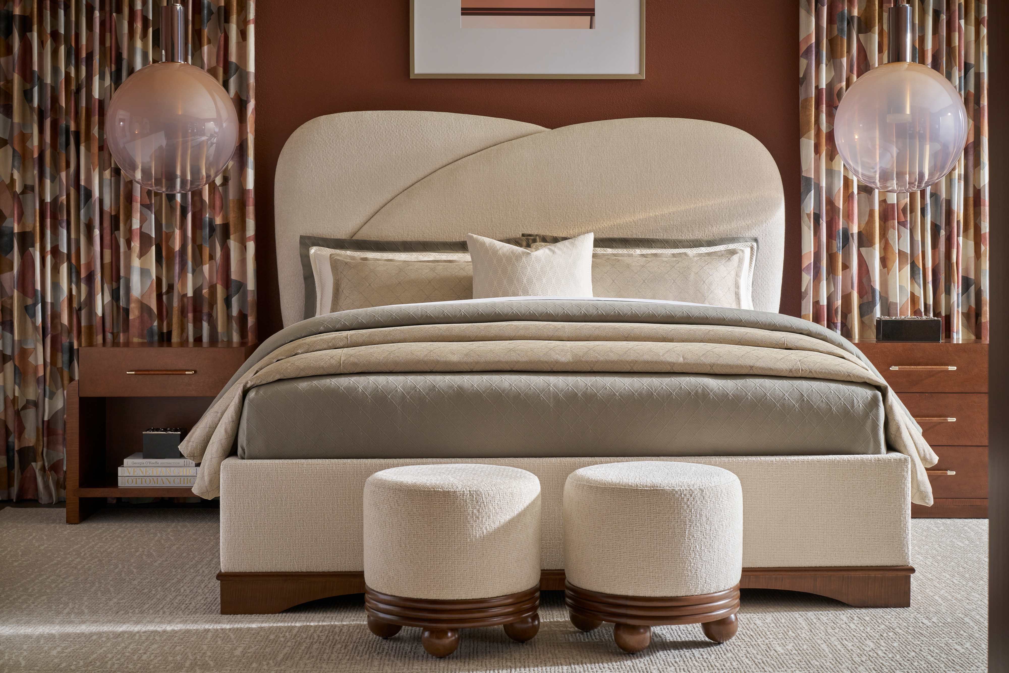 Upholstered King Bed