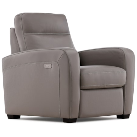 Leather Power Recliner