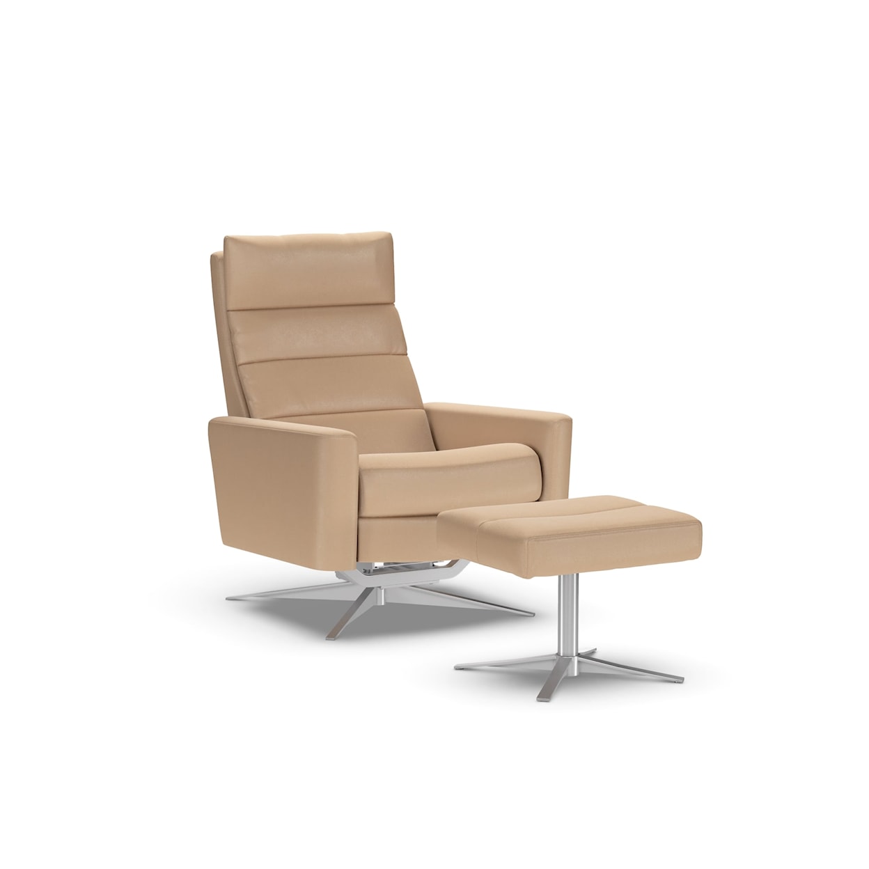 American Leather Cirrus Contemporary Pushback Chair