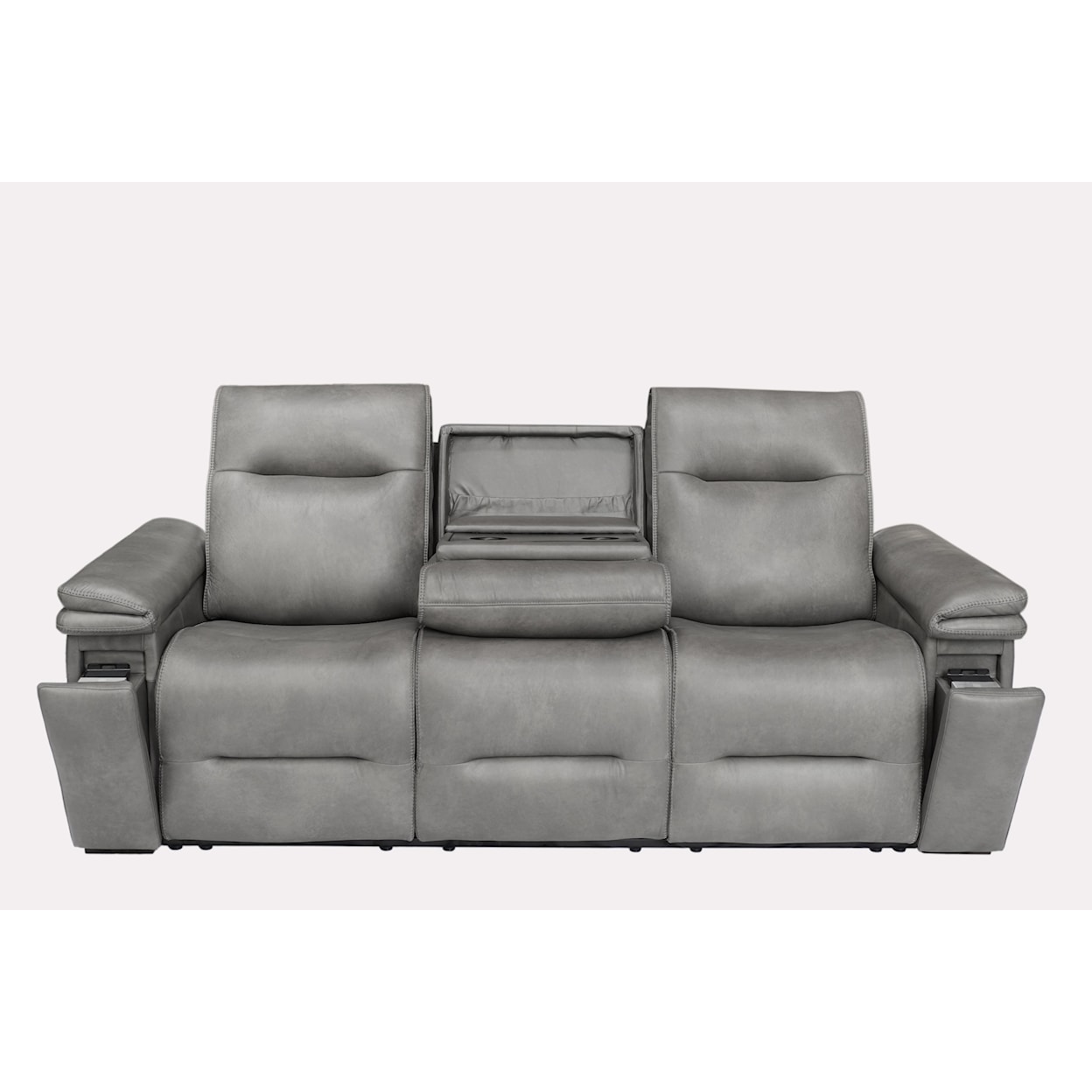 Luxfort Home New York Leather Power Reclining Sofa