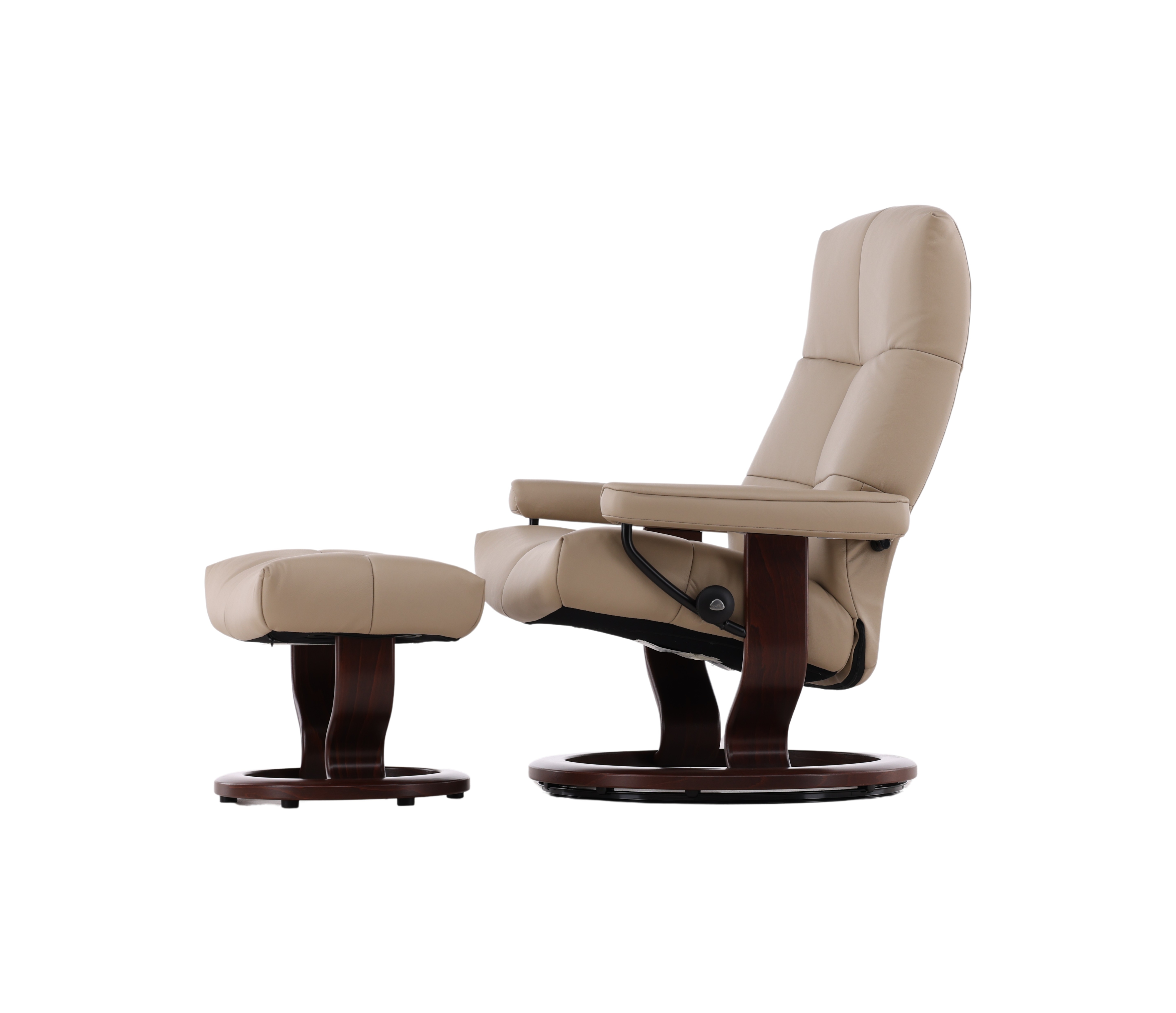 Stressless by Ekornes David Chair & Ottoman