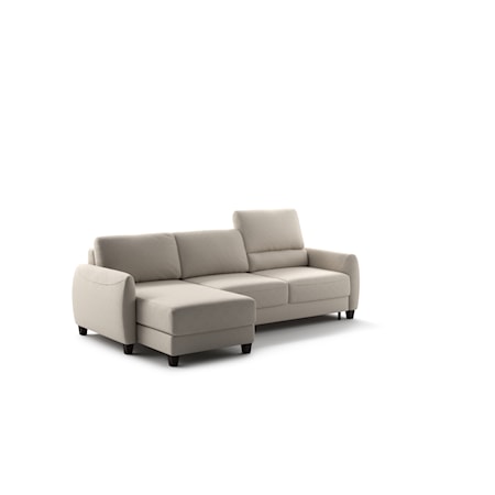 Full XL Loveseat Sleeper w/Storage Chaise