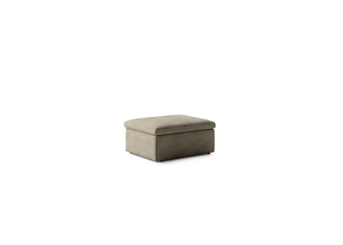 Contemporary Convertible Cot Sleeper Ottoman