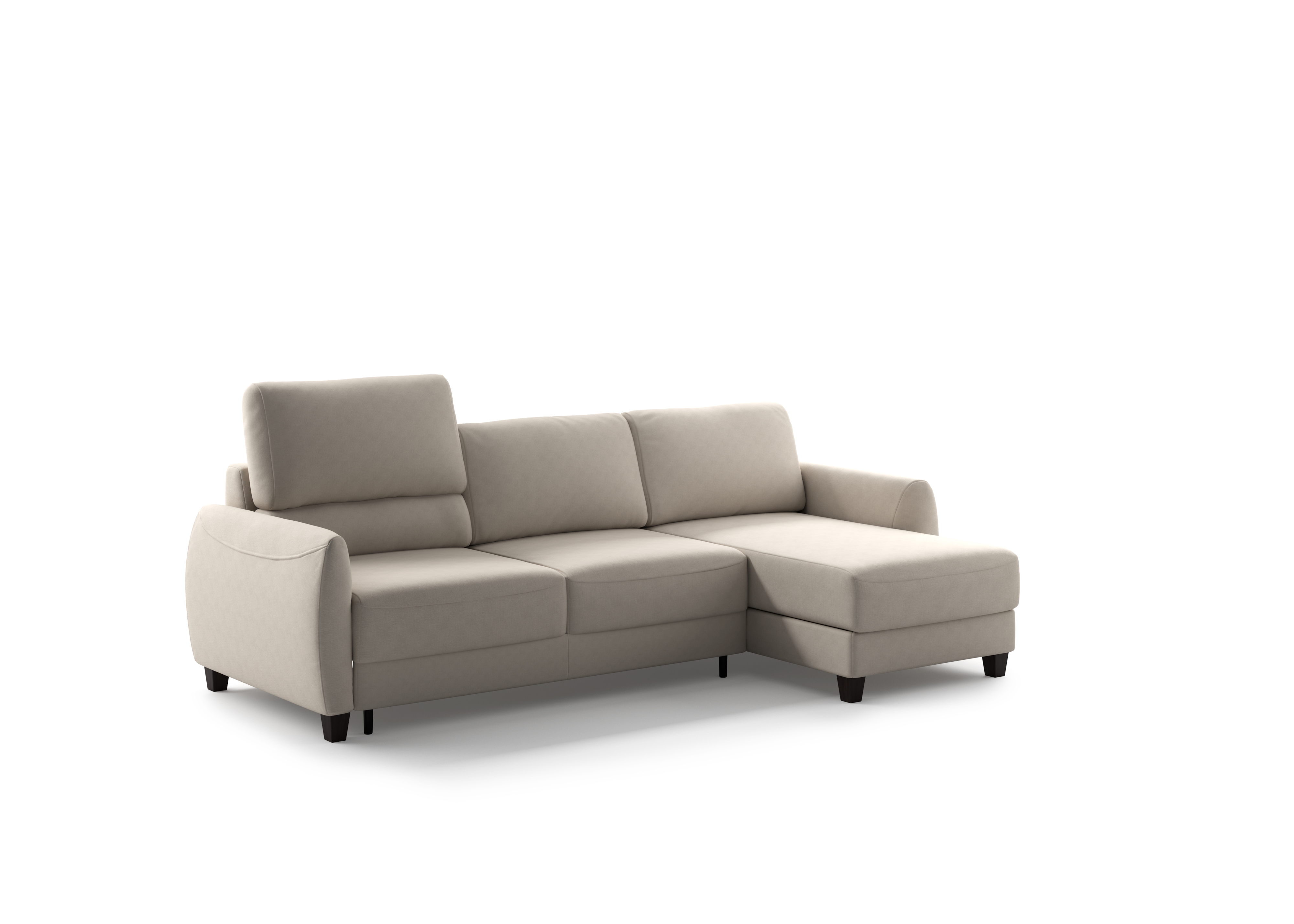 Luonto Delta Full XL Loveseat Sleeper w/Storage Chaise