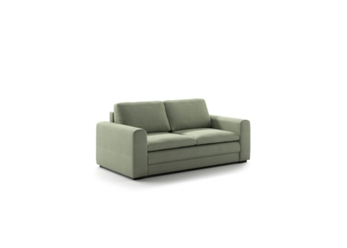 Contemporary Queen Size Loveseat Sleeper
