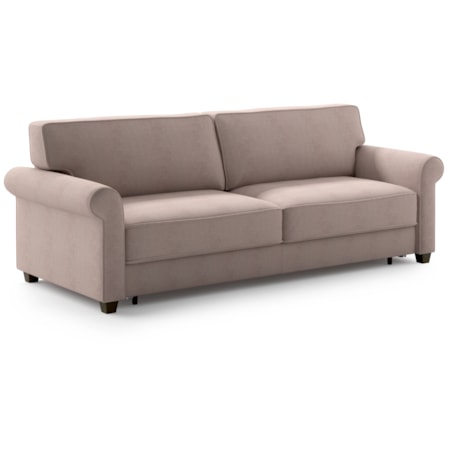 Queen Max Loveseat Sleeper w/Rolled Arms