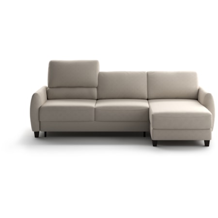 Full XL Loveseat Sleeper w/Storage Chaise