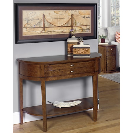 Transitional Sofa Console Table