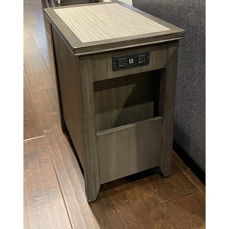 Rectangular Chairside Cabinet