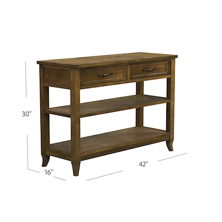 2-Drawer Console Table