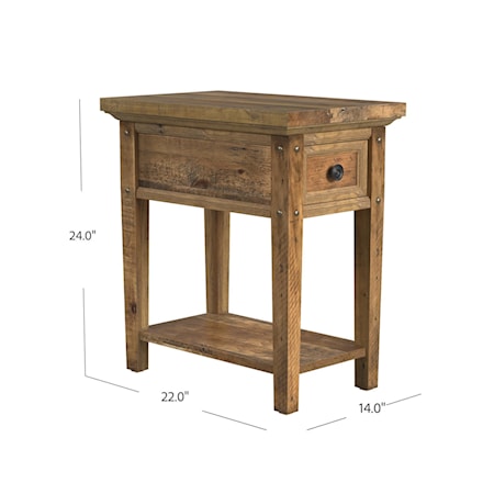 Chairside End Table