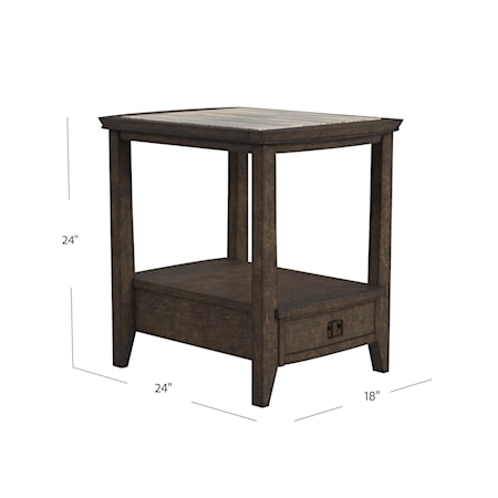 Rectangular End Table