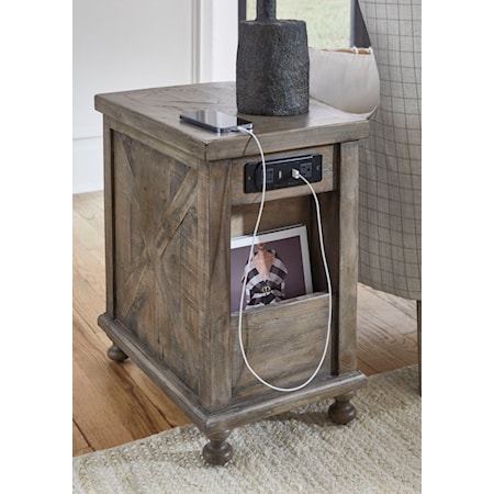 Chairside Cabinet Table