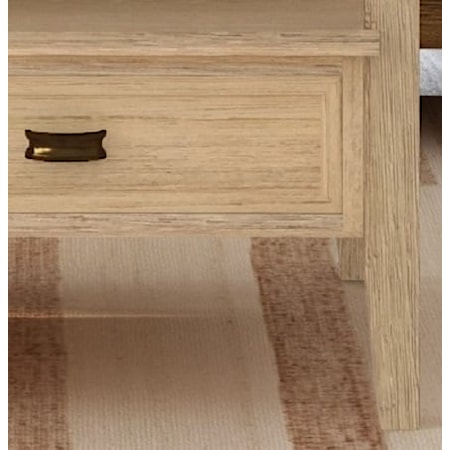 End Table with Low Shelf