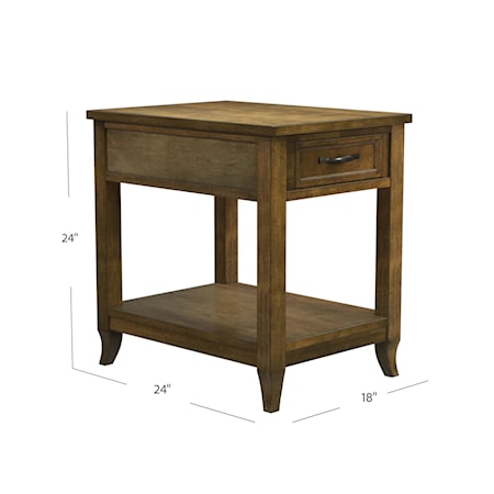 Rectangular End Table