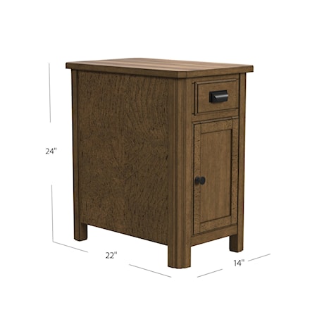 Chairside Cabinet Table