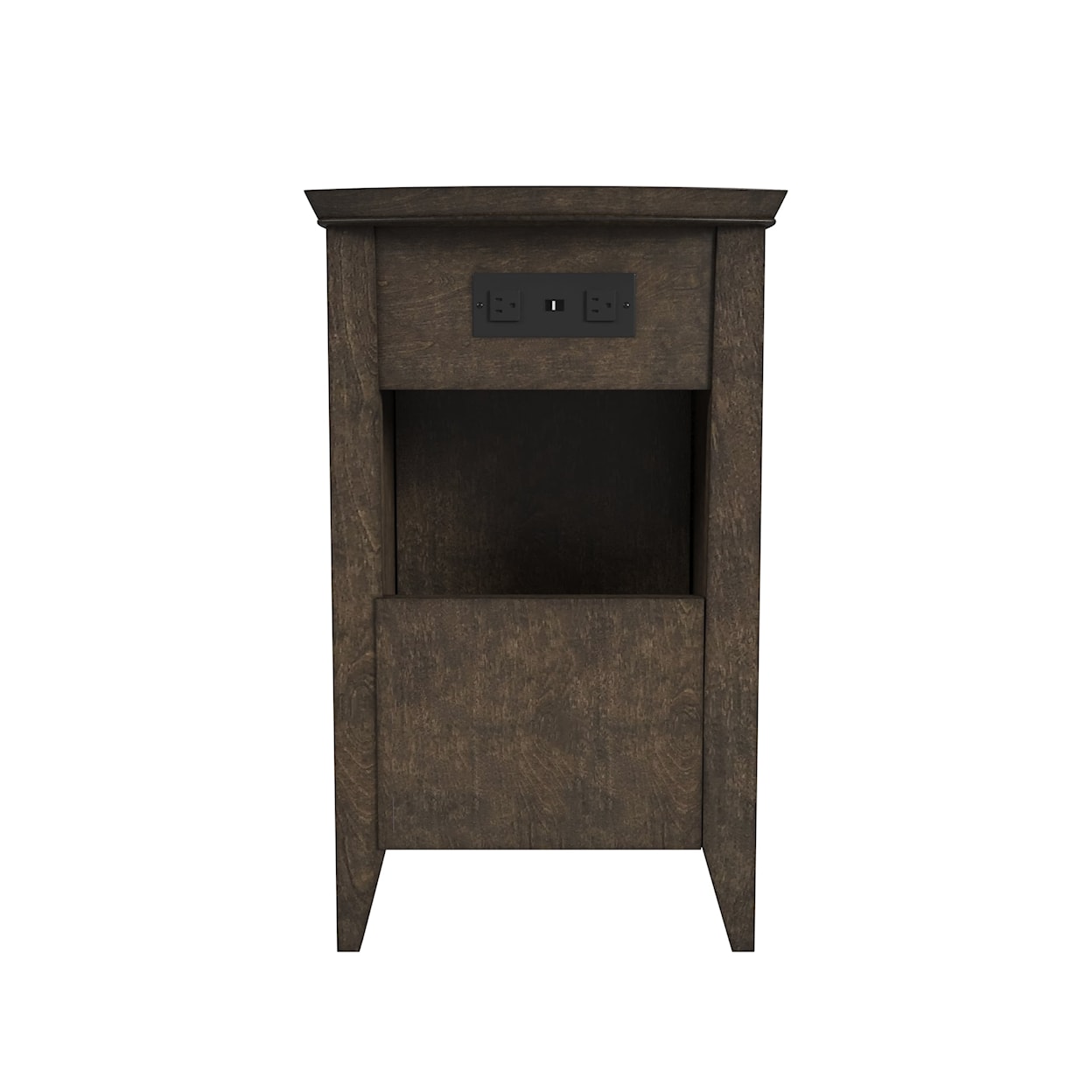Null Furniture Woodmill Chairside Table Cabinet