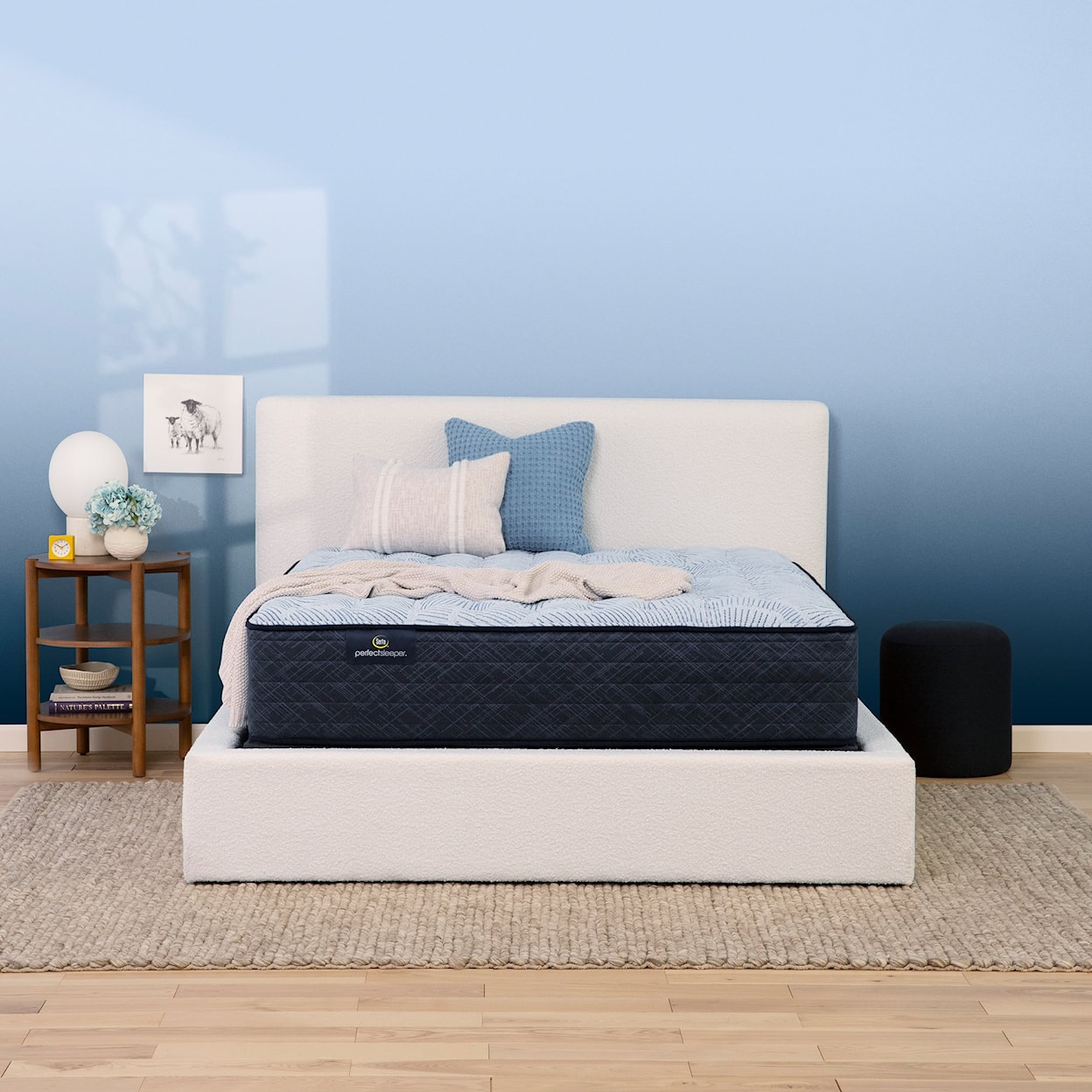 Serta Perfect Sleeper Blue Lagoon MD TT Medium Mattress - King