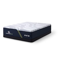 Serta iComfortECO F30LTX Firm Mattress Low Profile Set- Full