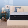 Serta Blue Lagoon Nights 13.5" Plush Twin XL Low Profile Mattress Set