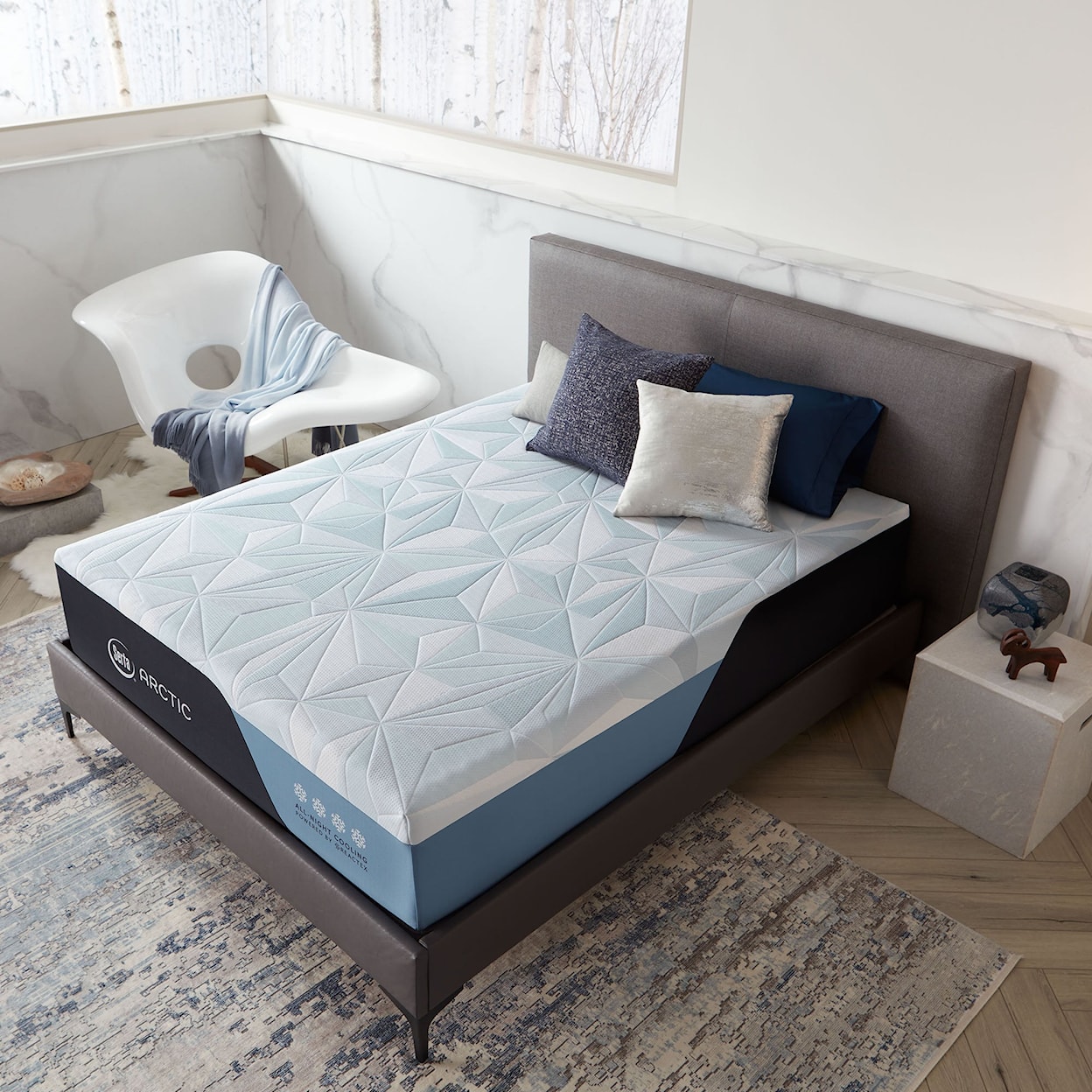 Serta Arctic Cooling Mattress Protector - Twin