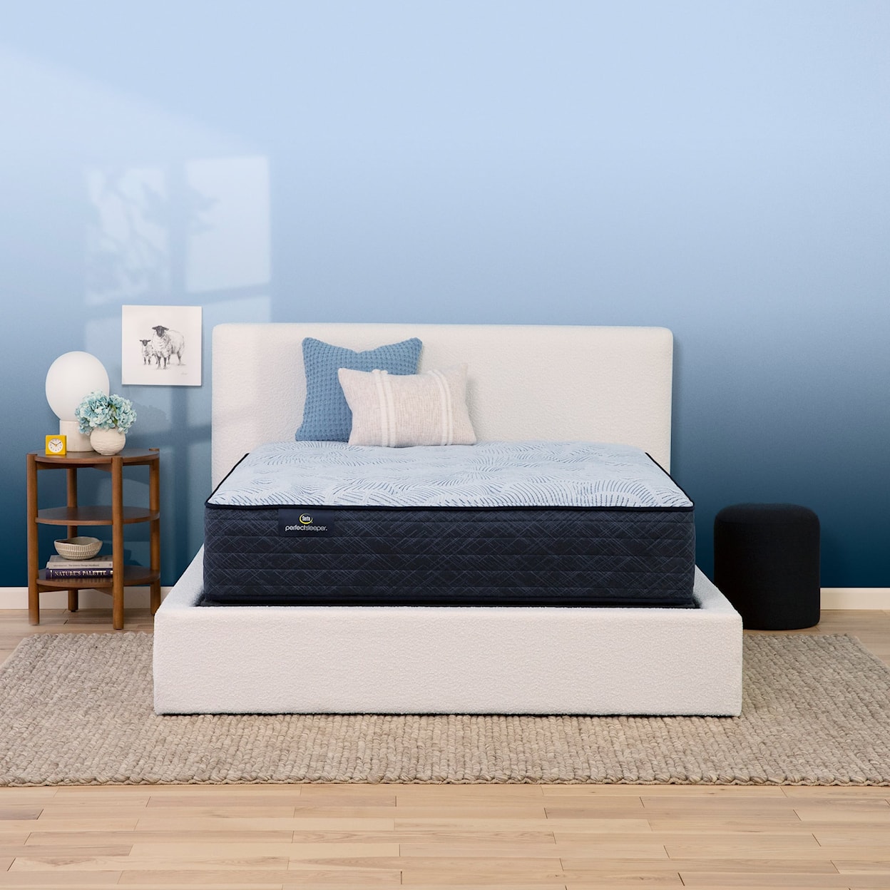 Serta Blue Lagoon Nights 13.5" Plush Twin Mattress