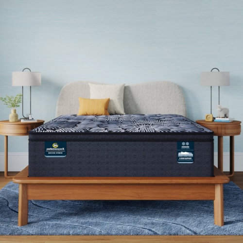 Perfect Sleeper X Lexton 14.25" Hybrid Medium Pillow Top Mattress -King