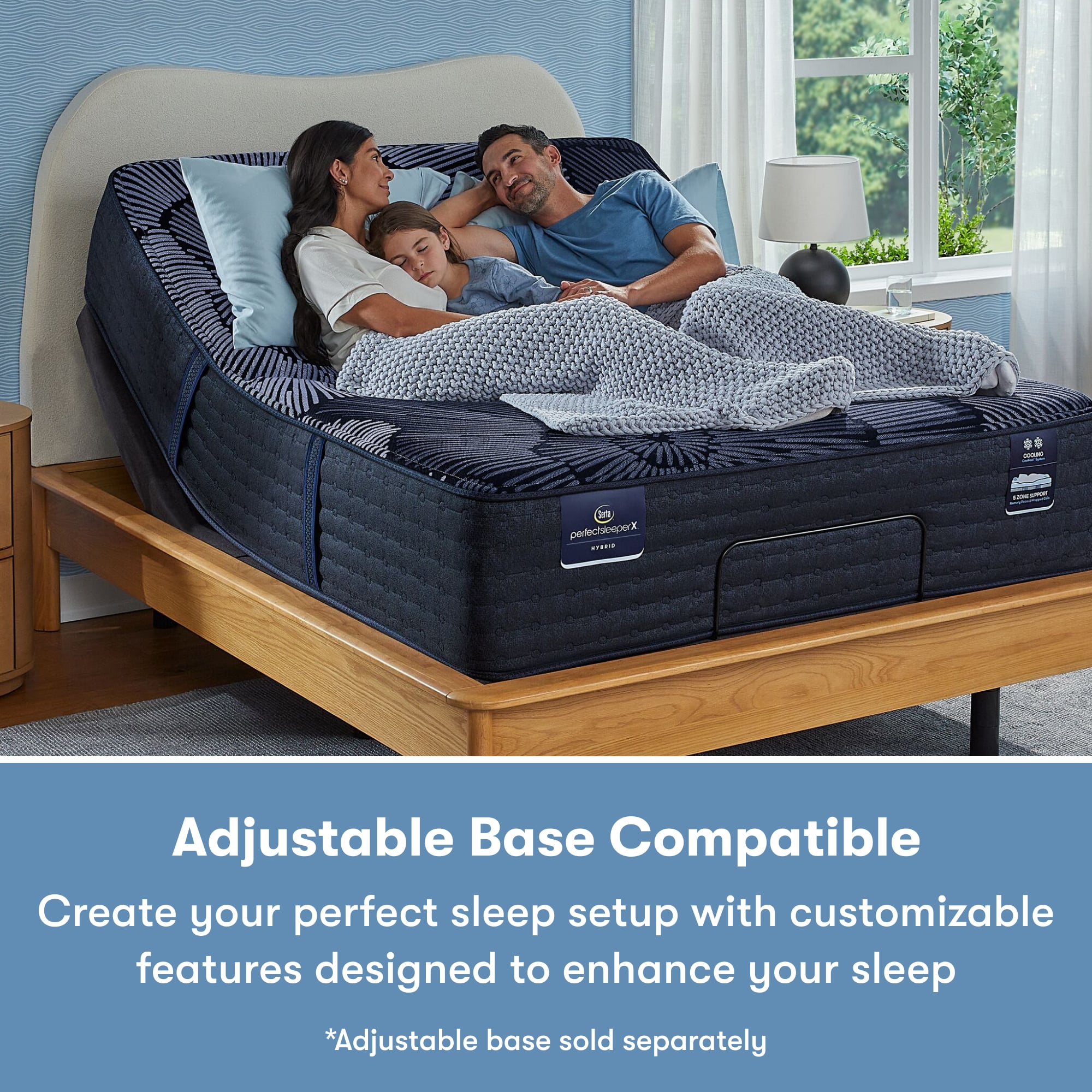 Serta Perfect Sleeper Hybrid Prescott MD FM King Medium Firm Mattress