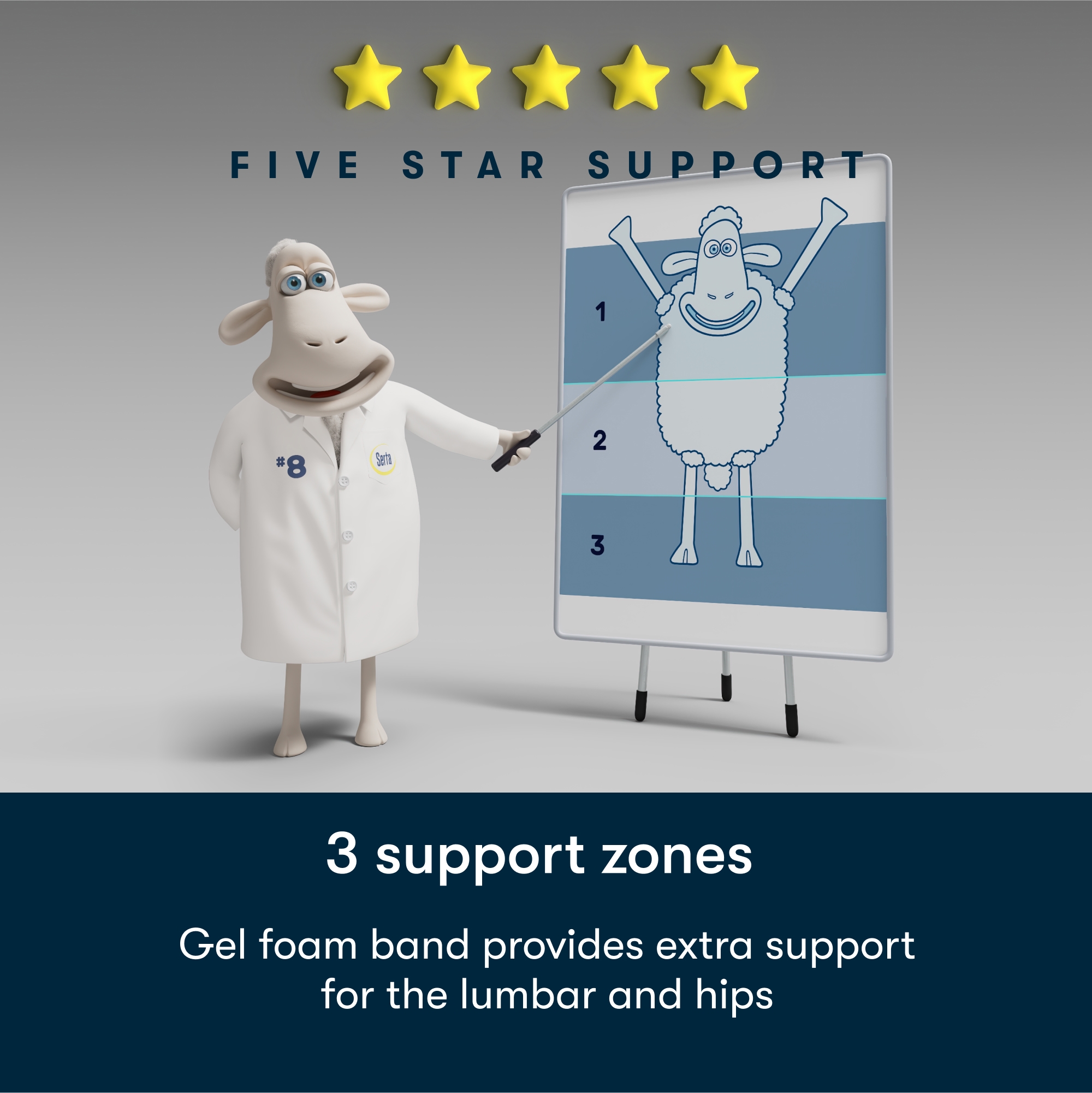 Full Sleep to Go 8" Medium Mattress